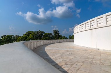 Lumbini, Nepal 'de dünya barışı Stupa' sı. Dünya Barışı. 