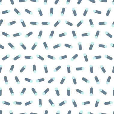 Beyaz arka planda kesintisiz soyut desen.