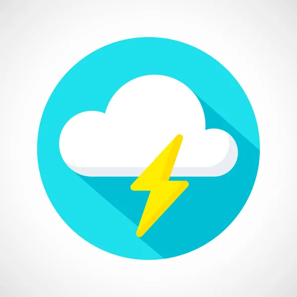 Tiempo tormenta icono — Vector de stock