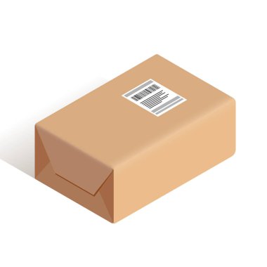 Kağıt biyometrik olarak paketlenmiş post kutusu