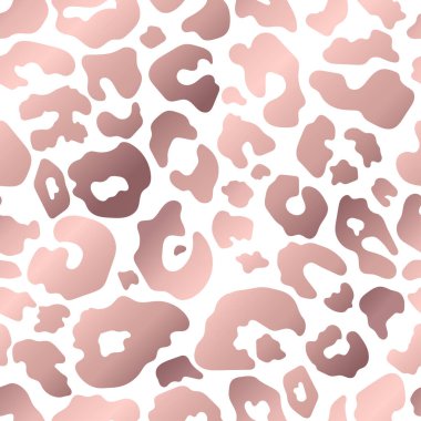 Son moda gül sarısı leopar derisi soyut, pürüzsüz desen. Moda deseni tasarımı, tekstil, kapak, örtü, duvar kağıdı için beyaz arka planda vahşi hayvan çitası altın metalik dokusu.