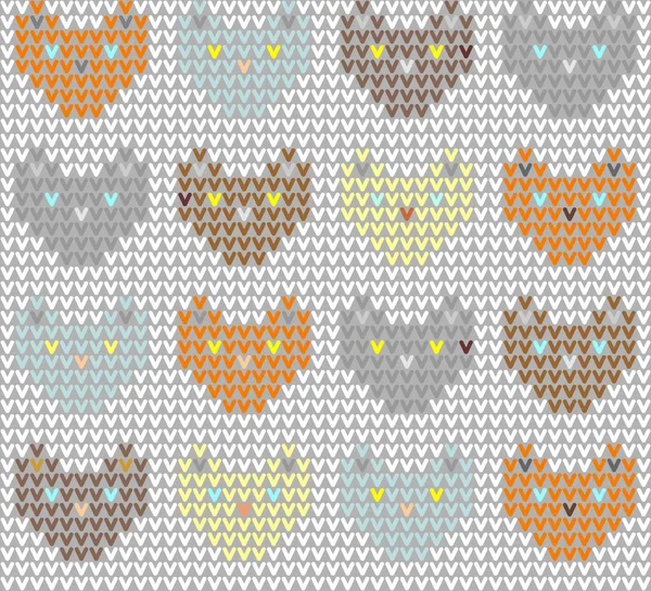 Seamless Vector Pattern Stitched Cats — Stock Vector