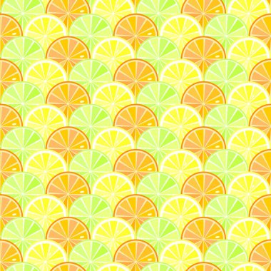 dilimlenmiş Narenciye meyve sorunsuz vektör arka plan