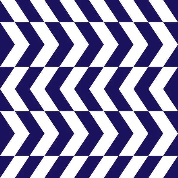 Modèle vectoriel Zigzag. Lignes intermittentes bleues et blanches. Illustration simple et à la mode pour textiles, site web, couverture web, bannière, couverture . — Image vectorielle