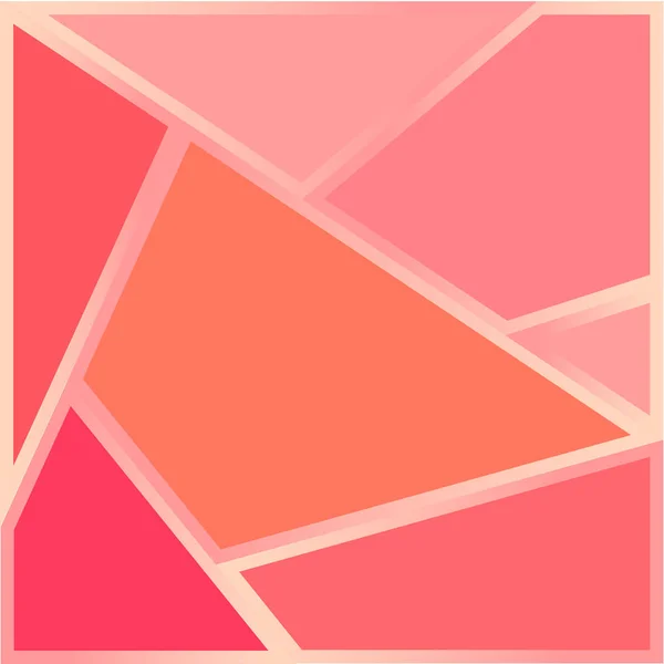 Paleta de diferentes tonos de color coral de moda. Fondo geométrico tendencia rosa. Dibujo vectorial . — Foto de stock gratuita