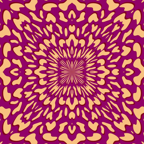 Leopard imprimare mandala fundal colorat. Fundal fără sudură pentru imprimări, textile, pachete de design de coloranți. Ilustrație vectorială . — Vector de stoc