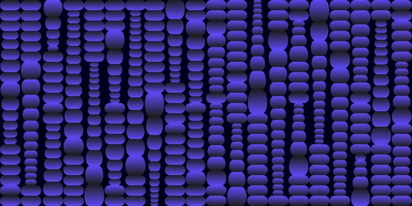 Płynne Tło Abstrakcyjnych Kształtów Geometrycznych Modny Niebieski Kolor Efektem Objętościowym — Wektor stockowy