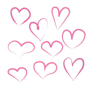 Beyaz bir arka plan üzerinde izole kupa bir dizi