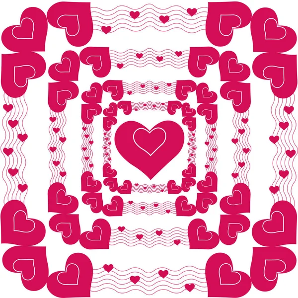 Διάνυσμα τέχνης στην αγάπη και ρομαντική με σχήμα καρδιάς σε θετική emo — Διανυσματικό Αρχείο