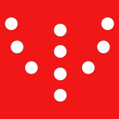 tasarım için çizgi geometrik desen. soyut nokta vektör patt