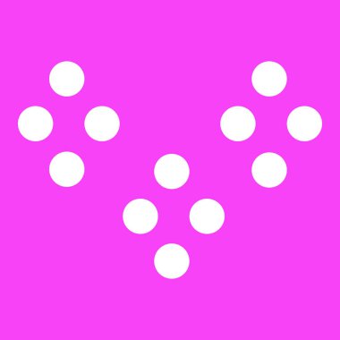 tasarım için çizgi geometrik desen. soyut nokta vektör patt