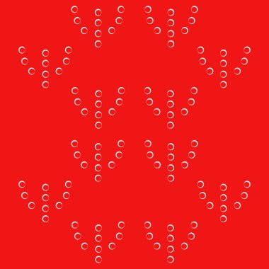 tasarım için çizgi geometrik desen. soyut nokta vektör patt