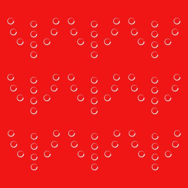 tasarım için çizgi geometrik desen. soyut nokta vektör patt