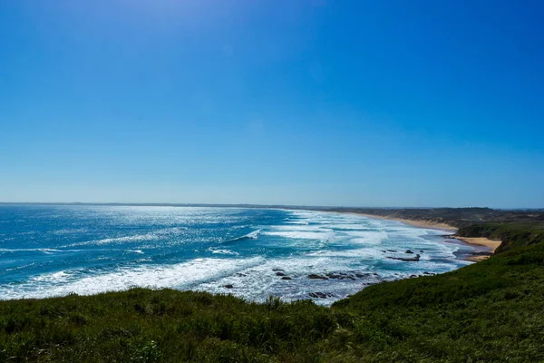 Vista sobre la playa de Woolamai, Phillip Island, victoria, australia — Foto de Stock