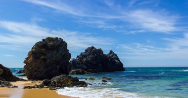 Bermagui Nsw Avustralya yakınındaki deve kaya