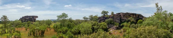 Ubirr, Kakadu 'daki Nadab Gözcüleri Ulusal Parkı' ndan Panorama