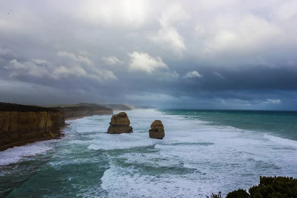 Famoso 2 de los 12 Apóstoles, Victoria, Los Doce Apóstoles, Great Ocean Road, Victoria —  Fotos de Stock