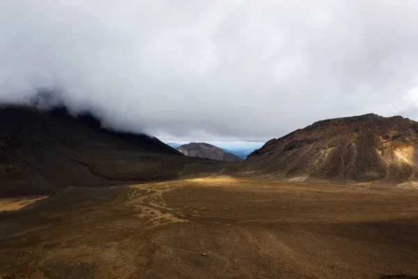 Monte Ngauruhoe nel Parco Nazionale del Tongariro, Nuova Zelanda — Foto Stock