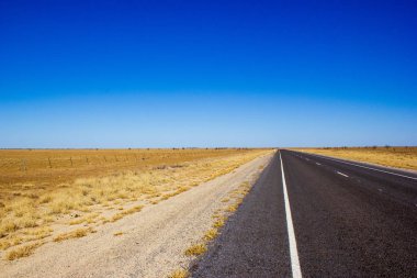 Flinders Hightway, Quennsland Avustralya Avustralya tatlı traight yol