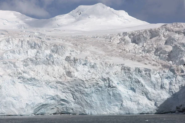 Paisaje Antártico Con Icebergs Día Claro Verano —  Fotos de Stock