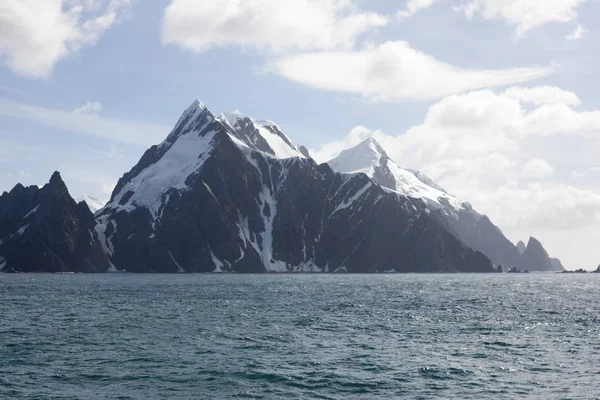 Paisaje Antártico Con Icebergs Día Claro Verano —  Fotos de Stock