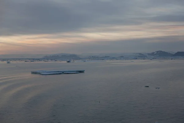 Антарктида Світла Ніч Полярний День — стокове фото