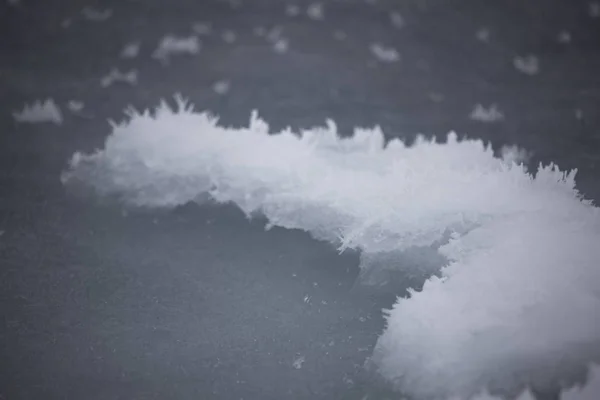 Paysage Antarctique Avec Océan Glace Par Temps Nuageux — Photo