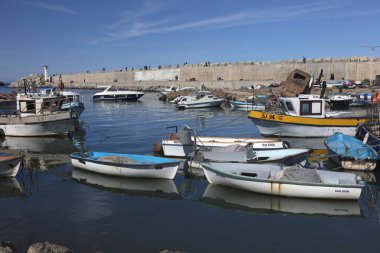 Cezayir: Tipaza yatay, güneşli bir deniz