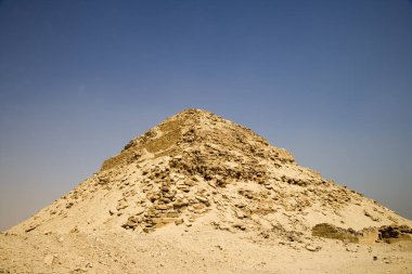 Mısır Abusira piramitler güneşli bir günde