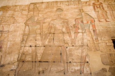 Mısır Tapınağı Seti ı Abydos iç dekorasyon