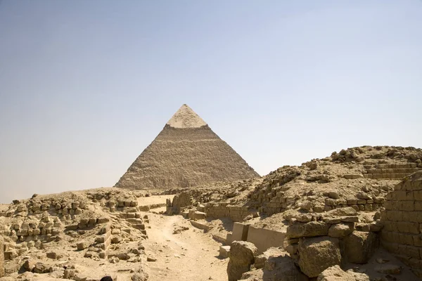 이집트 카이로 피라미드의 Cheops 화창한 — 스톡 사진