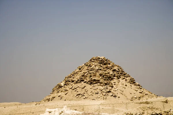 Mısır Saqqara Piramit Bir Unas Güneşli Bir Günde — Stok fotoğraf