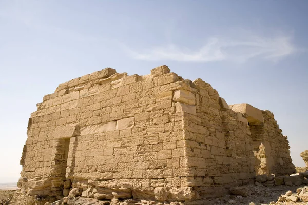 Egypt Ruins Ancient Egyptian Temple Oasis Bahariya Sunny Day — Stock Photo, Image