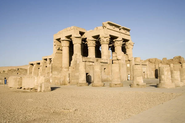 이집트는 Kom Ombo에 이집트 사원의 — 스톡 사진