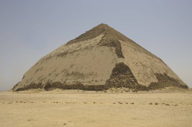 Mısır Dahshur dev piramitler Dahshur güneşli bir günde