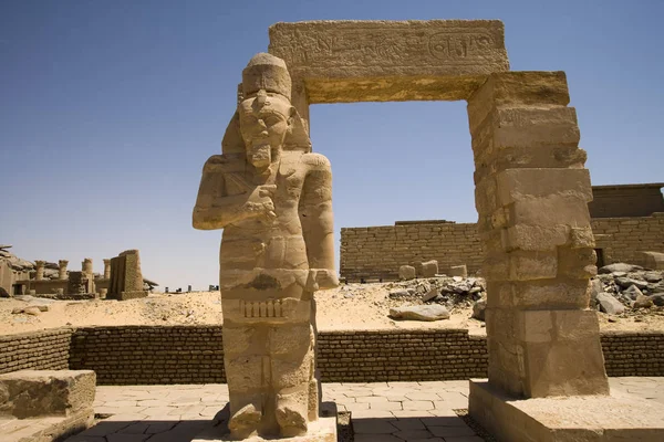 Egipto Antiguo Templo Egipcio Kalabsha Día Soleado Claro —  Fotos de Stock