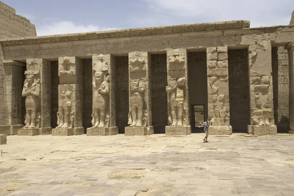 Egipto Templo Luxor Ramsés Deir Bahri Día Soleado —  Fotos de Stock