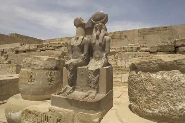 Egipto Templo Luxor Ramsés Deir Bahri Día Soleado —  Fotos de Stock