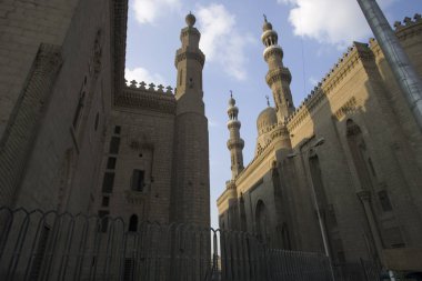 Mısır. Cairo şehir manzaralı günbatımı güneşli gün