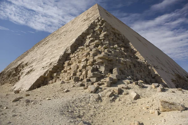 Mısır Kahire Piramitlerin Dahshur Açık Güneşli Bir Günde — Stok fotoğraf