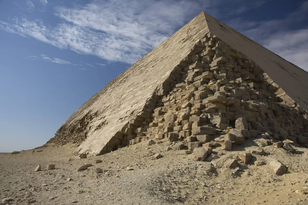 Egipt Kair Piramidy Dahszur Jasny Słoneczny Dzień — Zdjęcie stockowe