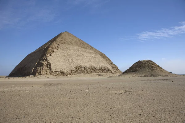 Egypte Pyramides Caire Dahshur Par Une Journée Ensoleillée — Photo