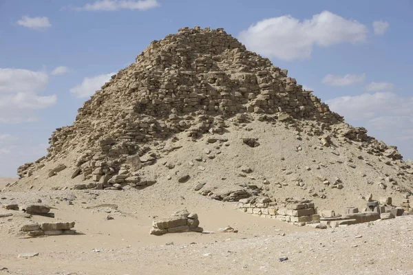 Αίγυπτος Κάιρο Πυραμίδες Της Abusir Μια Σαφή Ηλιόλουστη Ημέρα — Φωτογραφία Αρχείου