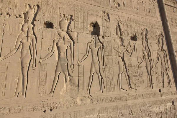 Ägypten Innendekoration Des Tempels Von Dendera — Stockfoto