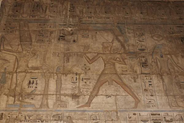 Egypte Temple Louxor Ramsès Par Une Journée Ensoleillée — Photo