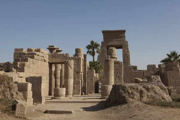 Egypt Luxor Temple Karnak Sunny Day — Stock Photo, Image