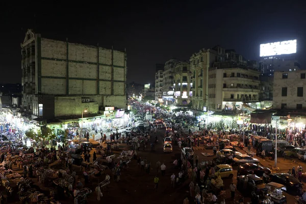 Египет Панорама Вечера Каир — стоковое фото
