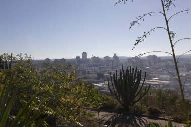 Zimbabve. Güneşli bir günde Harare görünümü