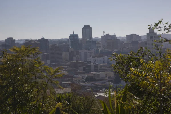 Widok Zimbabwe Harare Słoneczny Letni Dzień — Zdjęcie stockowe