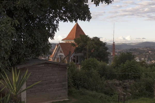 Madagascar Vue Antananarivo Par Une Journée Nuageuse Été — Photo